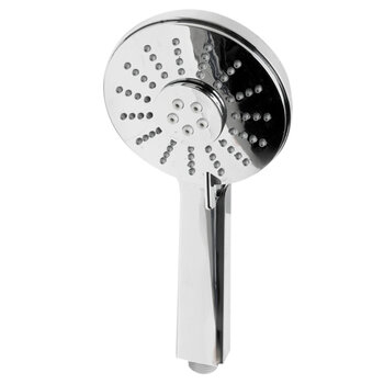 Alfi brand Deck Mounted Tub Filler with Hand Held Showerhead, Polished Chrome Handheld Shower Head