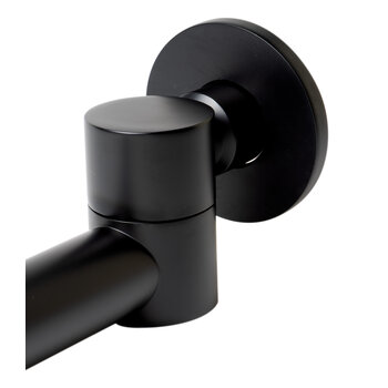 Black Matte - Foldable Tub Spout - Close-up