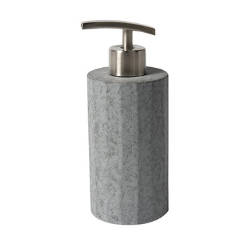 ALFI brand ABCO1022 5 Piece Solid Concrete Gray Matte Bathroom Accessory Set, 7-1/2" W x 2-3/4" D x 2-1/2" H