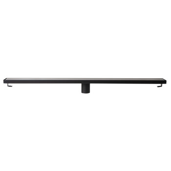 36'' With Solid Cover - Side - Black Matte