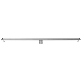 47'' - With Solid Cover - Polished Stainless Steel - Display View