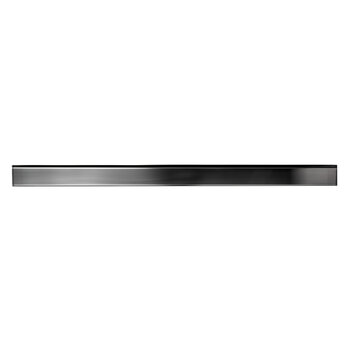 47'' - With Solid Cover - Polished Stainless Steel - Top