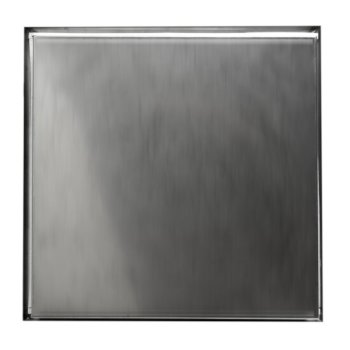 16" x 16" Polished Stainless Steel Back View 2