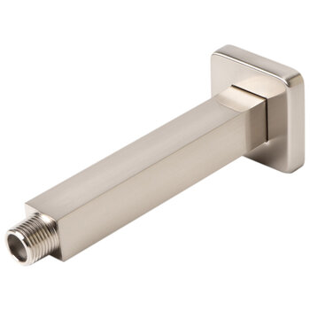 Alfi brand 6'' W Square Ceiling Shower Arm, Brushed Nickel Angle View