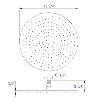 16" Brushed Nickel View - 4