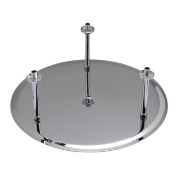 24" Polished Stainless Steel View - 2