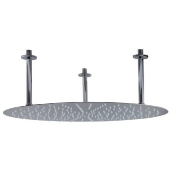24" Polished Stainless Steel View - 3