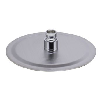 8" Brushed Stainless Steel View - 1