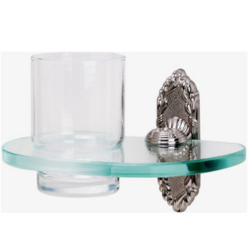 Alno Glass Tumbler and Holder