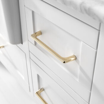 Ancerre Designs Hayley 48'' White, Gold Hardware