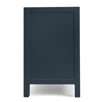 ARIEL Cambridge Collection 36'' Midnight Blue Left Side View