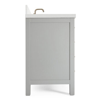 ARIEL Cambridge Collection 37'' Grey Side View