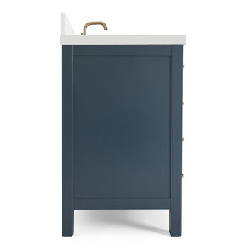 ARIEL Cambridge Collection 37'' Midnight Blue Side View
