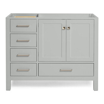 ARIEL Cambridge Collection 42'' Grey Right Front View