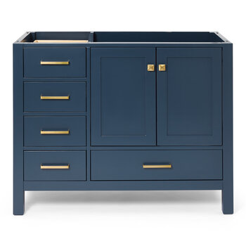 ARIEL Cambridge Collection 42'' Midnight Blue Right Front View