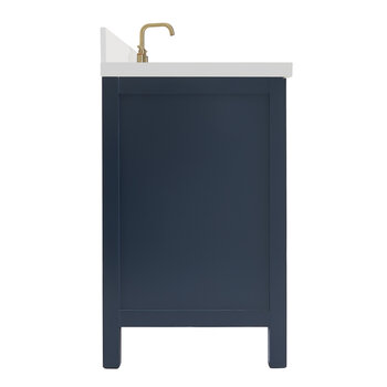 ARIEL Cambridge Collection 43'' Midnight Blue Side View