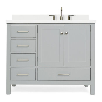 ARIEL Cambridge Collection 43'' Grey Front View