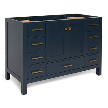 ARIEL Cambridge Collection 48'' Midnight Blue Angle Closed View