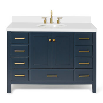 ARIEL Cambridge Collection 49'' Midnight Blue Front View