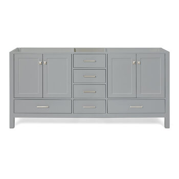ARIEL Cambridge Collection 72'' Grey Front View