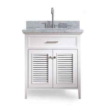 White w/ Oval Sink Product View