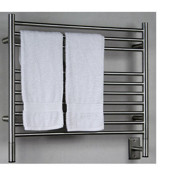 Amba Towel Warmers Jeeves Model K Straight, Brushed Finish