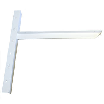 Extended Concealed Bracket with 24" Support Arm, 2 Pcs. Available in 4 Finishes