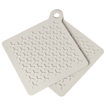 Blomus Flip Collection 2-Pack Potholders Hot Pad Moonbeam (Cream), Product View