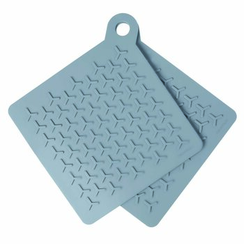 Blomus Flip Collection 2-Pack Potholders Hot Pad Sharkskin (Grey), Product View