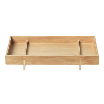 Blomus Abento Collection Small Hardwood Tray Oak, Product View