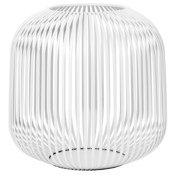 Blomus Lito Collection Decorative Medium Lantern in White, Product View