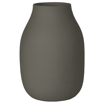 Colora Collection Small or Large Porcelain Vase in Assorted Finishes, Looks  Beautiful with an Arrangement of Flowers or as a Stand-Alone Design Piece  by Blomus