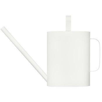 Blomus Rigua Collection 1.3 Gallon Watering Can in Lily White, Product View