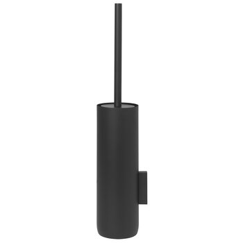 Blomus Modo Collection Wall Mounted Toilet Brush in Black Titanium-Coated Steel, Product View