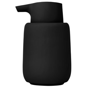 Blomus Sono Collection Soap Dispenser in Black, 8.5 oz Capacity, Product View