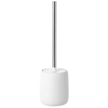 Blomus Sono Collection Freestanding Bathroom Toilet Brush in White, Product View