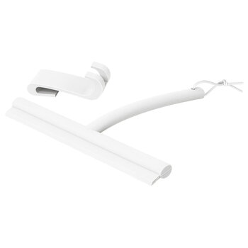 Blomus Vipo Collection Shower Squeegee with Hanger in White, Included Items