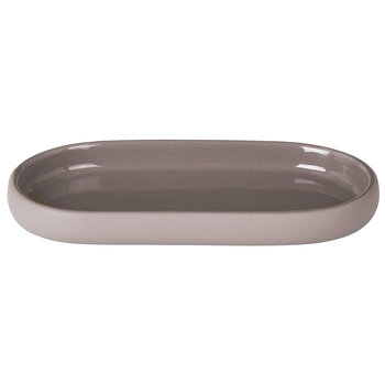 Blomus Sono Collection Oval Tray in Misty Rose, Product View