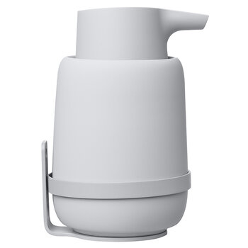 Blomus Sono Collection Wall Adapter For Sono Soap Dispenser / Tumbler in Micro Chip, in Use with Wall Adapter View