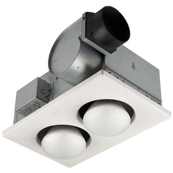 Broan double bulb heater ventilation fan