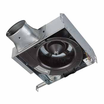 Loprofile DC Series Bathroom Exhaust Fan With Selectable 50, 80 or