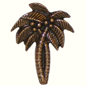 Buck Snort Cabinet Hardware: BS-228 Palm Trees Pull
