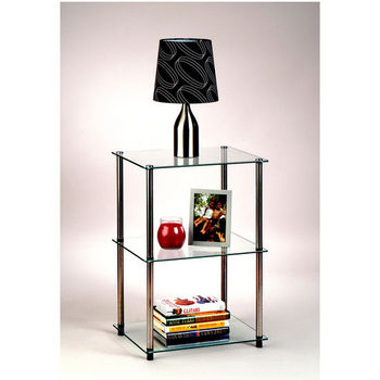 Classic Glass Series Three-Tier Lamp/End Table