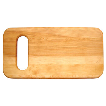 Catskill Craftsmen 24'' Reversible Deluxe Over-the-Sink Cutting Board with Wide Mouth Slot, Flat Grain, Oiled Finish, Single Board, Product View