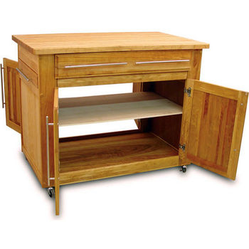 Catskill Kitchen Island with Pull-Out Leaves