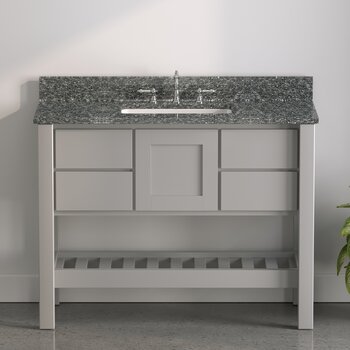 Gray Bathroom Vanity - Starry Composite Countertop