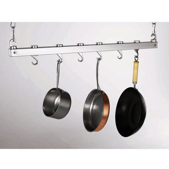 Ceiling Pot Racks Chrome Pot Racks By Concept Housewares