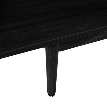 Crosley Furniture  Liam Medium Record Storage Console Cabinet In Black, 40'' W x 15-3/4'' D x 22-1/4'' H