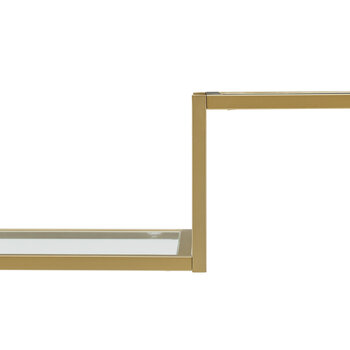 Crosley Furniture  Sloane Console Table In Gold, 43-3/8'' W x 12-3/8'' D x 32'' H