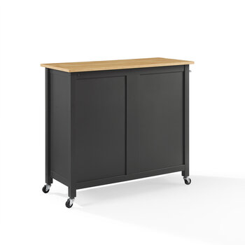 Crosley Furniture  Tristan Kitchen Island/Cart In Gray, 40'' W x 18'' D x 36'' H